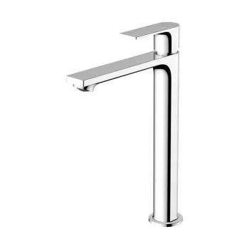 Baterie lavoar cu ventil inclus tehnologie CoolStart, crom, Hansgrohe Rebris E 240 imagine