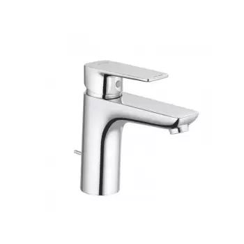 Baterie lavoar cu ventil metalic, culoare crom, Kludi, Pure Style imagine