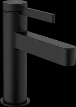 Baterie lavoar cu ventil push-open culoare negru mat Hansgrohe Finoris 76010670 imagine