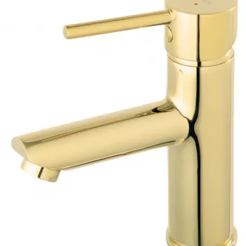 Baterie lavoar culoare auriu lucios Ferro Fiesta imagine