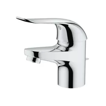 Baterie lavoar culoare crom, ventil inclus, Grohe EuroEco Special imagine