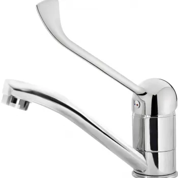 Baterie lavoar Deante Joko pipa pivotanta si maner clinic, crom lucios imagine