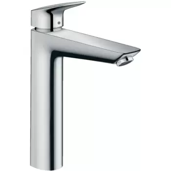 Baterie lavoar fara ventil, culoare crom, Hansgrohe, Logis 190 imagine