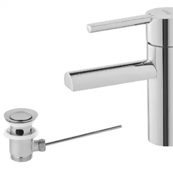 Baterie lavoar Gala Balance, ventil inclus, crom lucios imagine