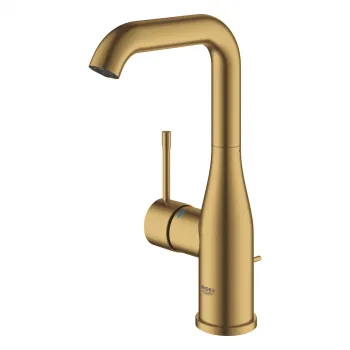 Baterie lavoar Grohe Essence, marimea L, ventil inclus, auriu periat Cool Sunrise imagine