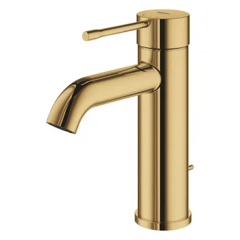Baterie lavoar Grohe Essence, marimea S, ventil inclus, auriu lucios Cool Sunrise imagine