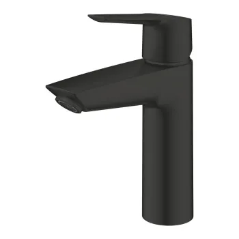 Baterie lavoar Grohe Start, marimea M, ventil inclus, negru mat imagine