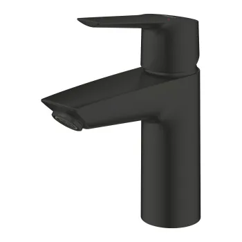 Baterie lavoar Grohe Start, marimea S, ventil inclus, negru mat imagine