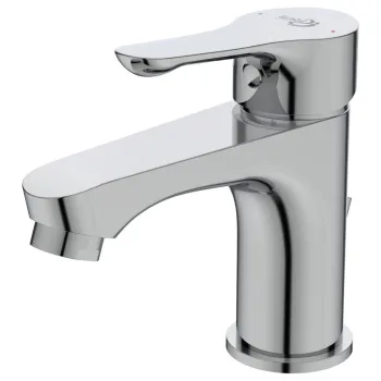 Baterie lavoar Ideal Standard Alpha 70 crom lucios cu ventil inclus imagine