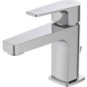 Baterie lavoar Ideal Standard Cerafine D H80 crom lucios cu ventil plastic inclus imagine