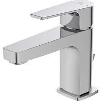 Baterie lavoar Ideal Standard Cerafine D H80 crom lucios cu ventil plastic inclus imagine