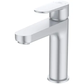 Baterie lavoar Ideal Standard Cerafine O argintiu cu ventil click-clack inclus BD131SI imagine