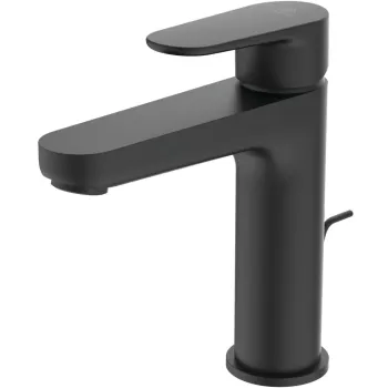 Baterie lavoar Ideal Standard Cerafine O II negru mat cu ventil inclus imagine