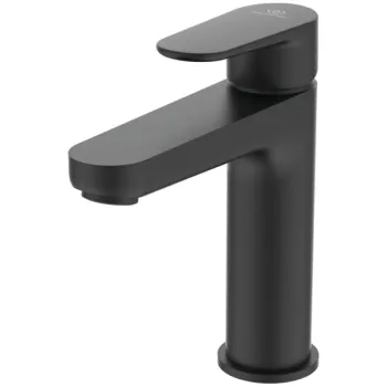 Baterie lavoar Ideal Standard Cerafine O negru cu ventil click-clack inclus BD131XG imagine