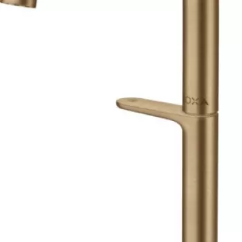 Baterie lavoar inalta bronz periat cu ventil click-clack Hansgrohe Axor One Select 260 imagine