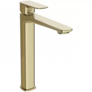 Baterie lavoar inalta Cersanit Larga, auriu mat imagine