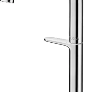 Baterie lavoar inalta crom cu ventil click-clack Hansgrohe Axor One Select 260 imagine