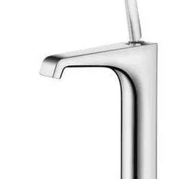 Baterie lavoar inalta crom cu ventil inclus Hansgrohe Axor Citterio E imagine