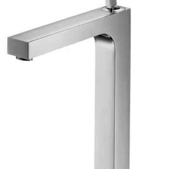Baterie lavoar inalta crom cu ventil pop-up Hansgrohe Axor Citterio 310 imagine