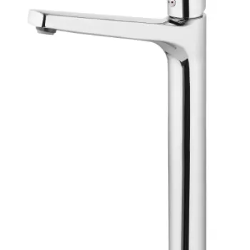 Baterie lavoar inalta crom lucios Deante Jasmin imagine