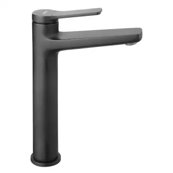Baterie lavoar inalta culoarea negru mat Ferro, Stratos imagine