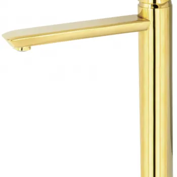 Baterie lavoar inalta Deante Arnika, auriu lucios imagine