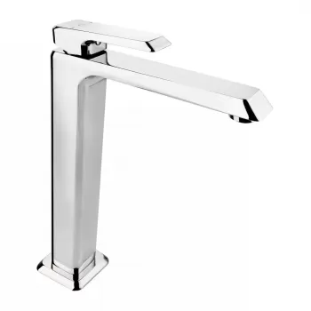 Baterie lavoar inalta FDesign Brina, crom lucios imagine