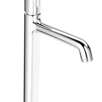 Baterie lavoar inalta FDesign Meandro, crom lucios imagine