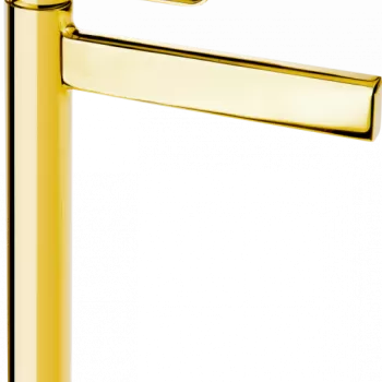 Baterie lavoar inalta FDesign Zaffiro, auriu lucios imagine