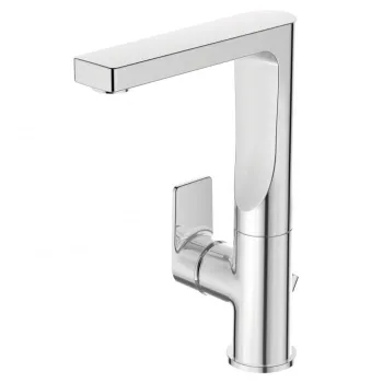 Baterie lavoar inalta Ideal Standard Edge crom lucios cu ventil inclus imagine