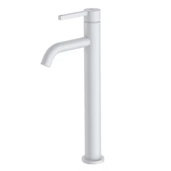 Baterie lavoar inalta Kludi Nova Fonte alb mat imagine