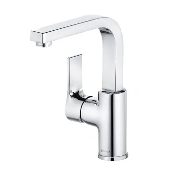 Baterie lavoar inalta Kludi Zenta SL crom lucios, levier lateral imagine