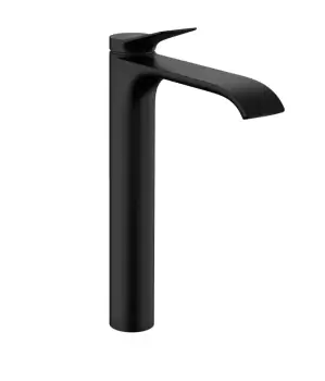 Baterie lavoar inalta negru mat, monocomanda Hansgrohe Vivenis 75042670 imagine