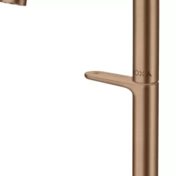 Baterie lavoar inalta red gold periat cu ventil click-clack Hansgrohe Axor One Select 260 imagine