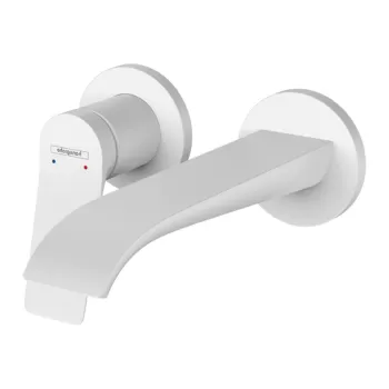 Baterie lavoar incastrata alb mat Hansgrohe Vivenis 75050700 imagine