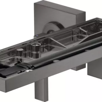 Baterie lavoar incastrata antracit periat Hansgrohe Axor MyEdition imagine