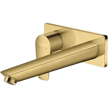 Baterie lavoar incastrata auriu lucios Hansgrohe Talis Select E imagine