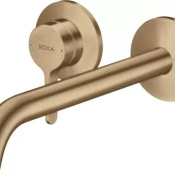Baterie lavoar incastrata bronz periat Hansgrohe Axor One imagine
