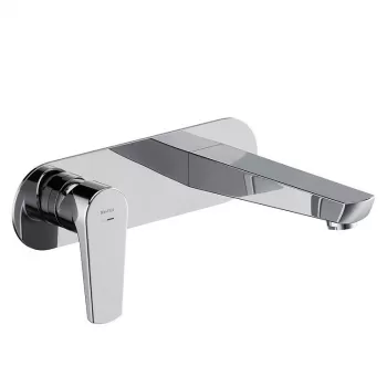 Baterie lavoar incastrata Cersanit Moduo, corp incastrat inclus, crom lucios imagine