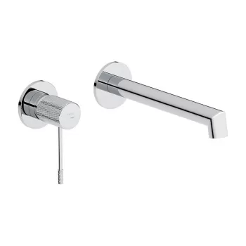 Baterie lavoar incastrata Cersanit Zen, corp incastrat inclus, crom lucios imagine