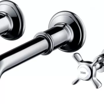 Baterie lavoar incastrata crom, dubla comanda, Hansgrohe Axor Montreux imagine