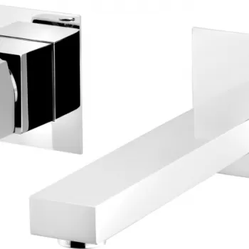 Baterie lavoar incastrata, crom lucios, Deante Anemon imagine