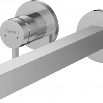 Baterie lavoar incastrata crom lucios, pipa 240 mm, Hansgrohe Finoris 76050000 imagine