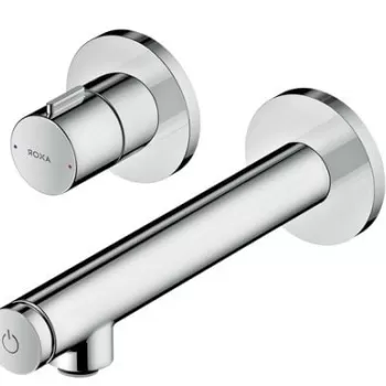 Baterie lavoar incastrata crom, pipa 165 mm, Hansgrohe Axor Uno Select imagine