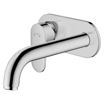 Baterie lavoar incastrata crom, Vernis Shape, montaj pe perete, Hansgrohe imagine