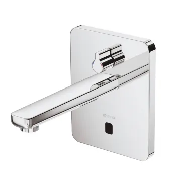 Baterie lavoar incastrata cu senzor Kludi Zenta SL 2 maner reglare temperatura, crom lucios imagine