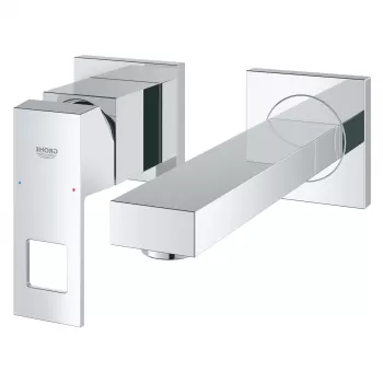 Baterie lavoar incastrata culoare crom Grohe Eurocube imagine