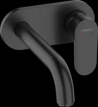 Baterie lavoar incastrata culoare negru mat Hansgrohe Vernis Blend 71576670 imagine