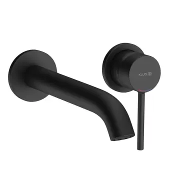 Baterie lavoar incastrata culoare negru mat Kludi, Bozz imagine