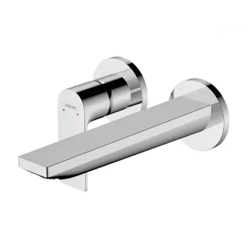 Baterie lavoar incastrata, finisaj crom, Hansgrohe Rebris E imagine